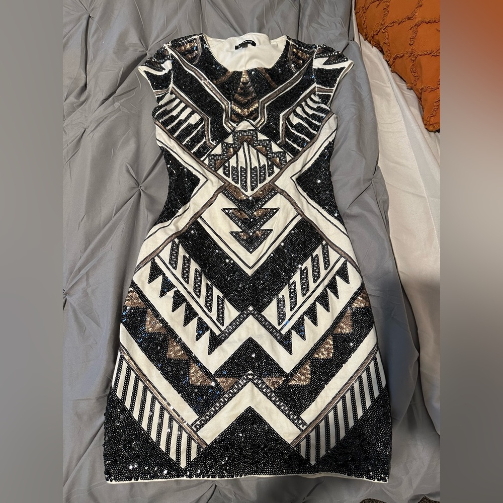 Sequin mini dress. Size XS Brand Express Worn once